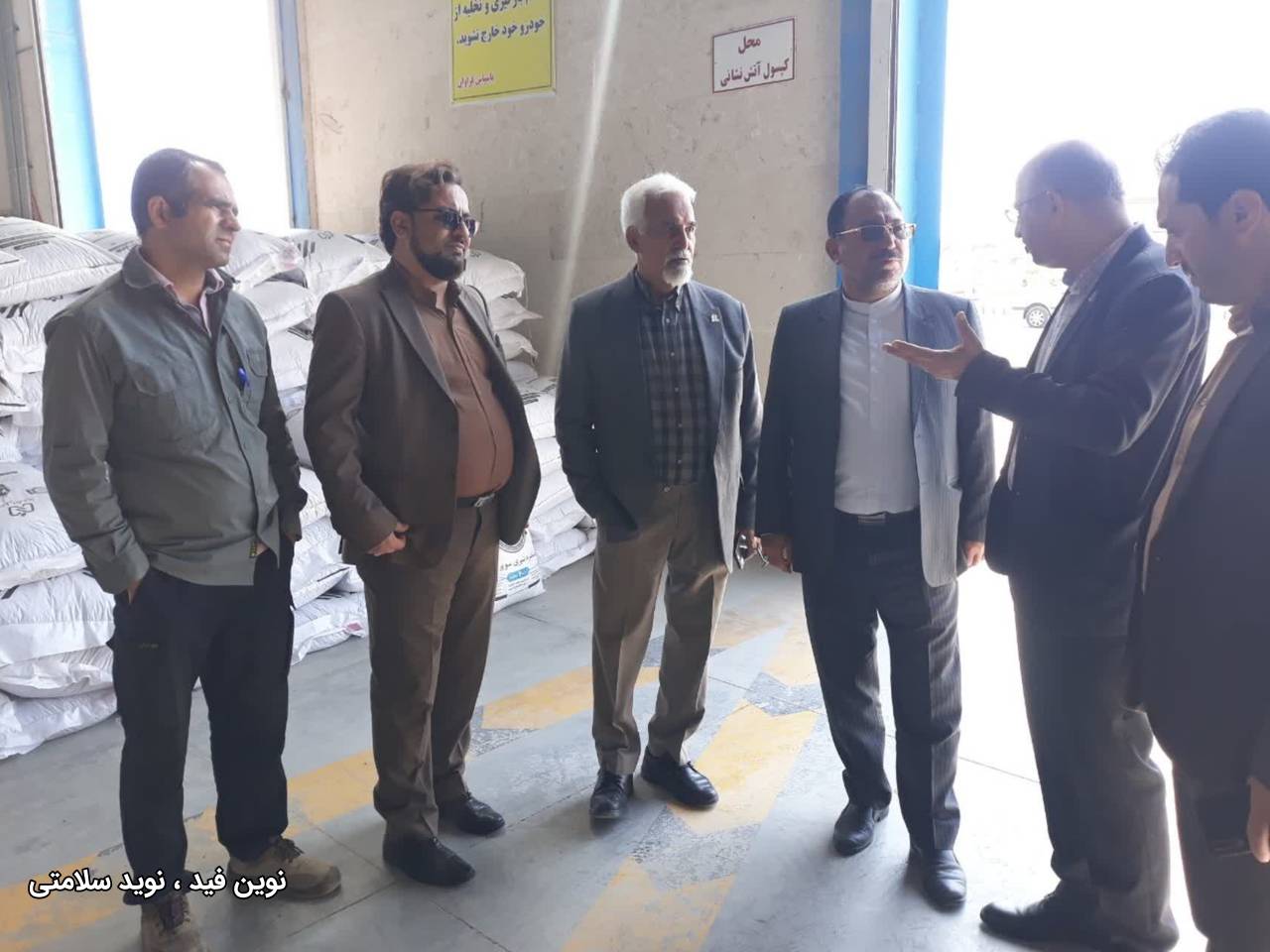 بازدید نماینده مجلس بجنورد از کارخانجات نوین فید