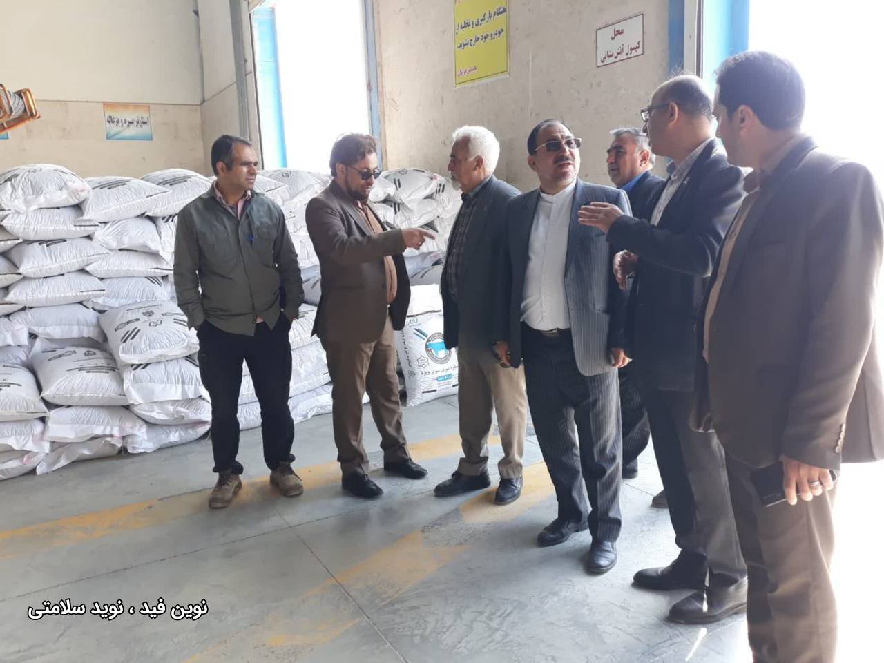 بازدید نماینده مجلس بجنورد از کارخانجات نوین فید