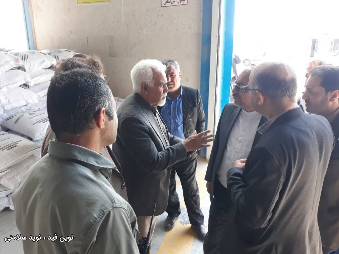 بازدید نماینده مجلس بجنورد از کارخانجات نوین فید