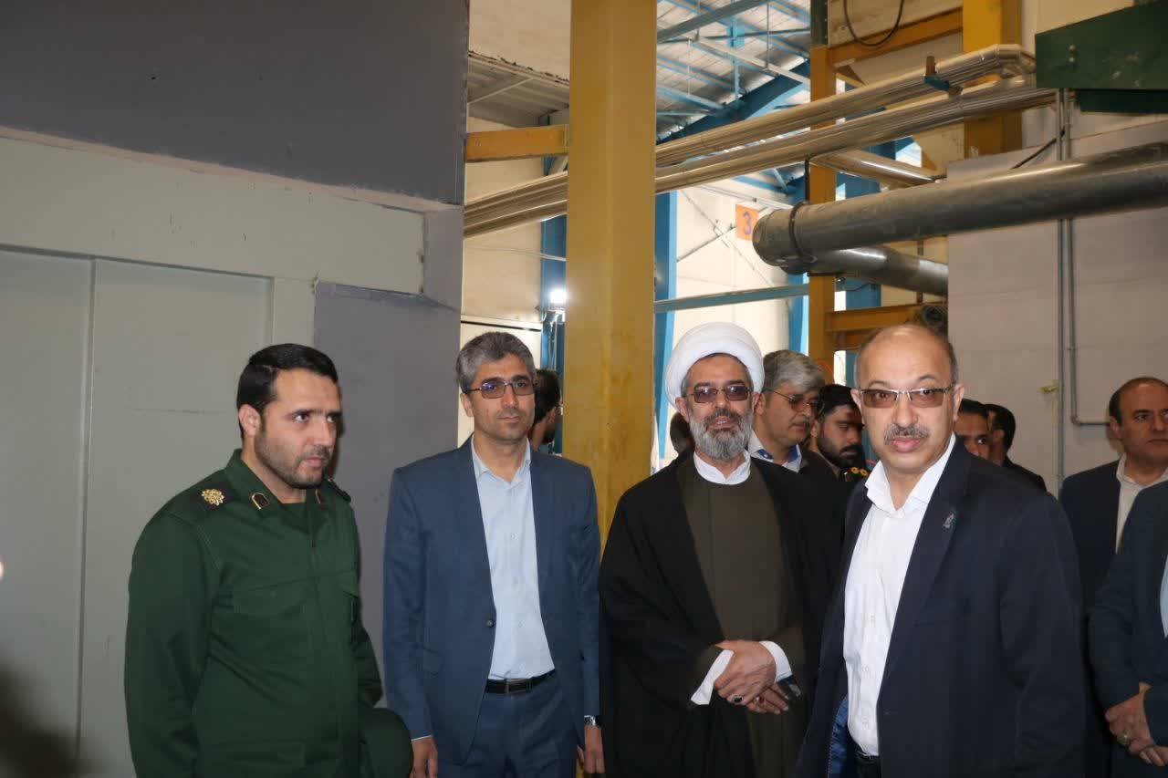 حضور امام جمعه بجنورد