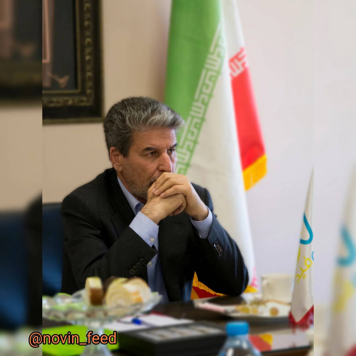 حضور نماینده محترم مجلس در کارخانه نوین فید