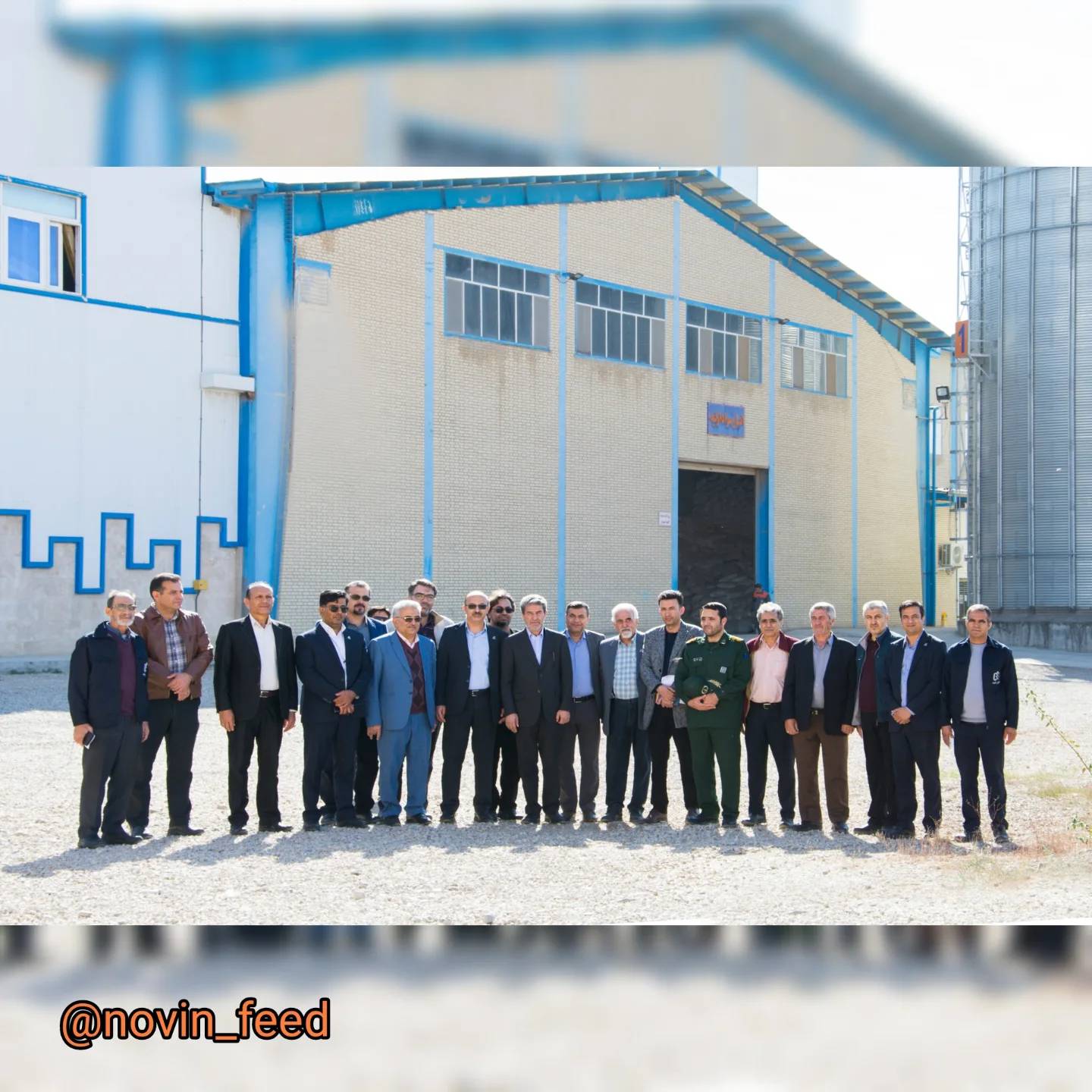 حضور نماینده محترم مجلس در کارخانه نوین فید