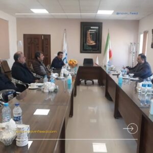 بازدید آقای دکتر طهماسبی از کارخانه نوین فید