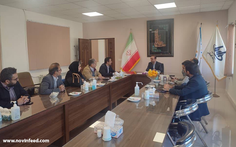 بازدید مدیران بیمه ایران از نوین فید