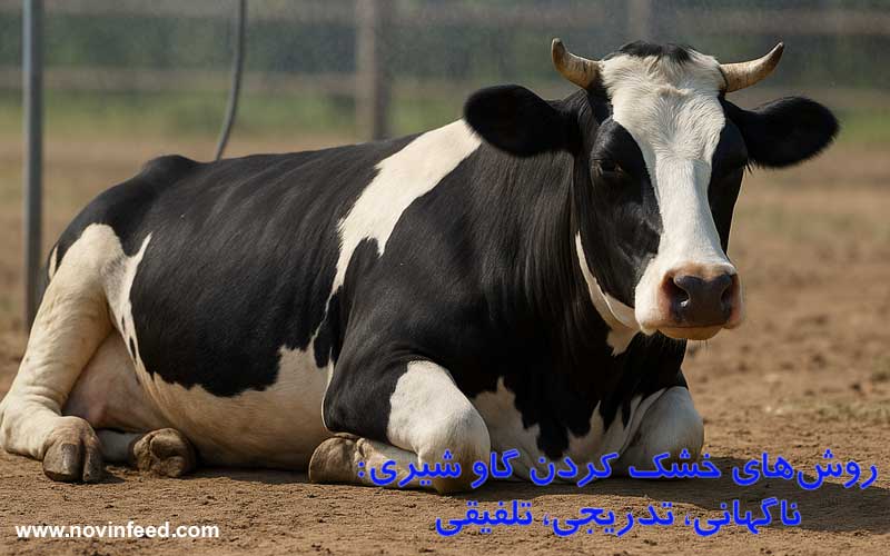 روش‌های خشک کردن گاو شیری: ناگهانی، تدریجی، تلفیقی + مدیریت دوره انتقال | راهنمای کامل