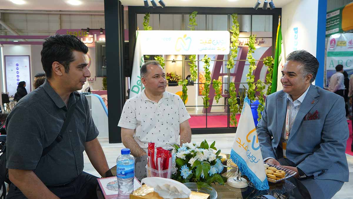 حضور نوین فید در نمایشگاه خوراک دام و طیور مشهد